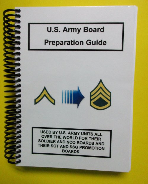 Promotion Board Preparation Guide - Click Image to Close